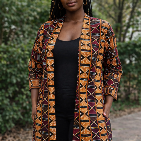 Ankara Kimono Jacket